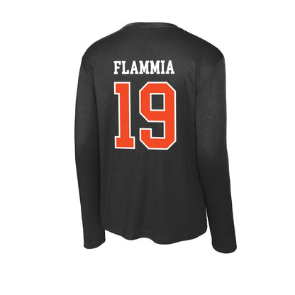 Virginia - NCAA Women's Soccer : Jill Flammia - Activewear Long Sleeve T-Shirt-1