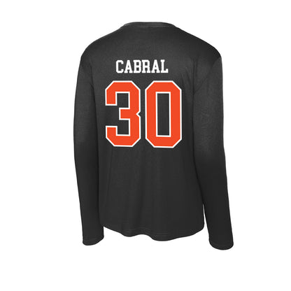 Virginia - NCAA Softball : Bella Cabral - Activewear Long Sleeve T-Shirt-1
