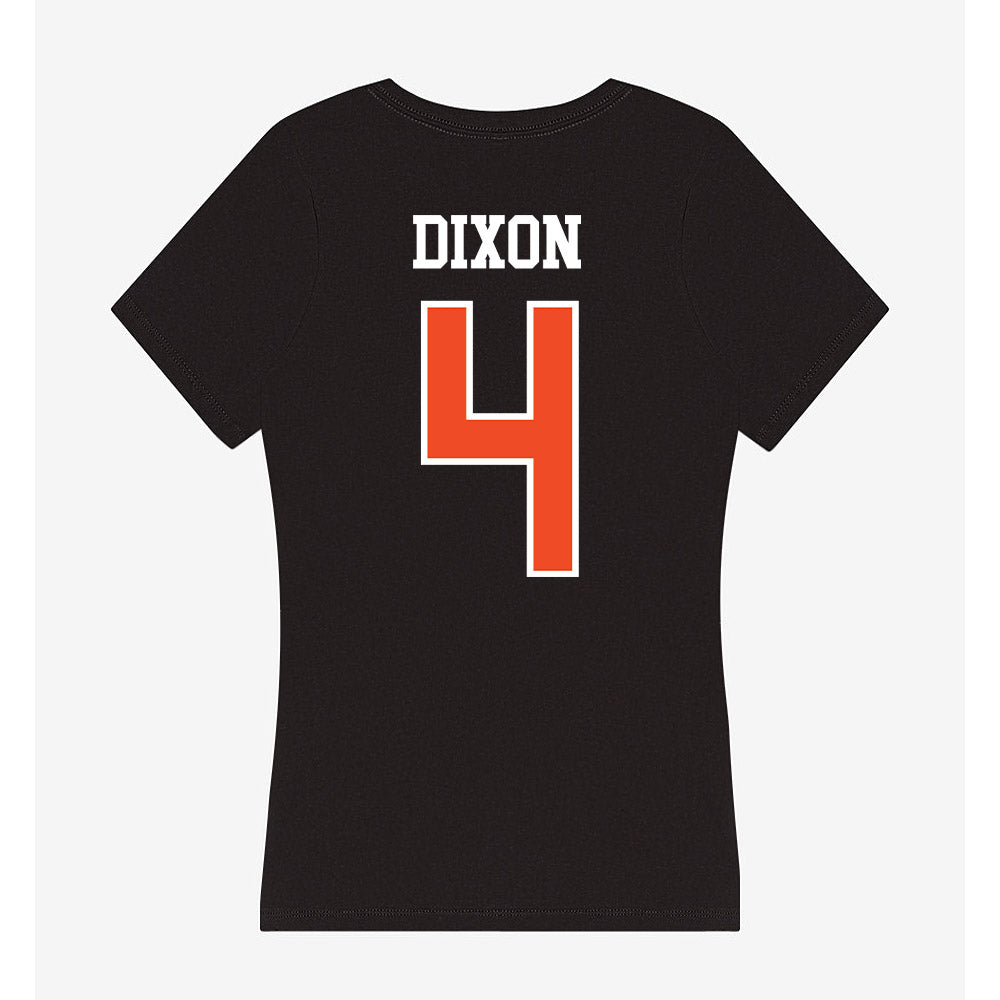 Virginia - NCAA Men's Basketball : Jurian Dixon - Women's V-Neck T-Shirt-1