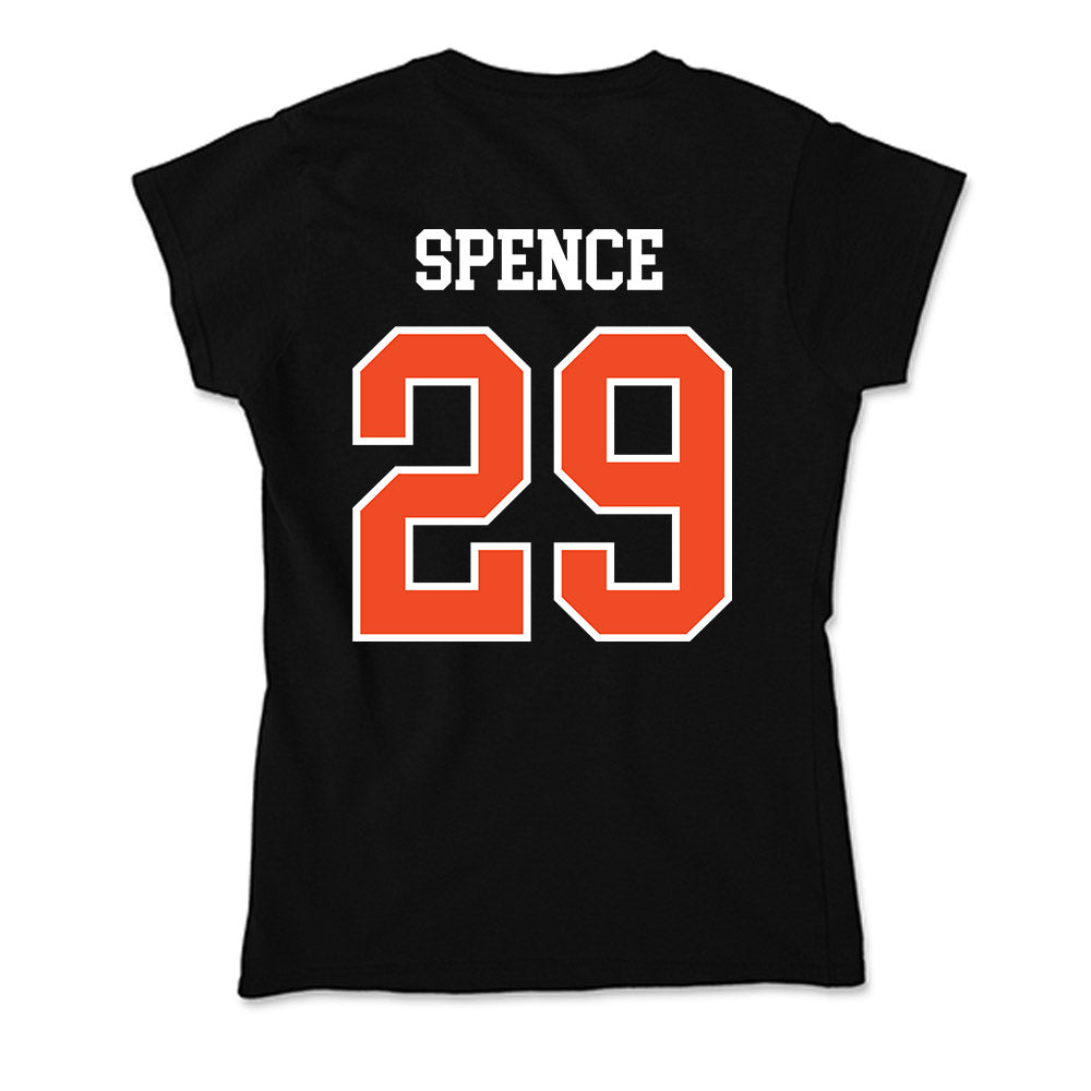 Virginia - NCAA Football : Chris Spence - Soft Style Women’s T-Shirt-1