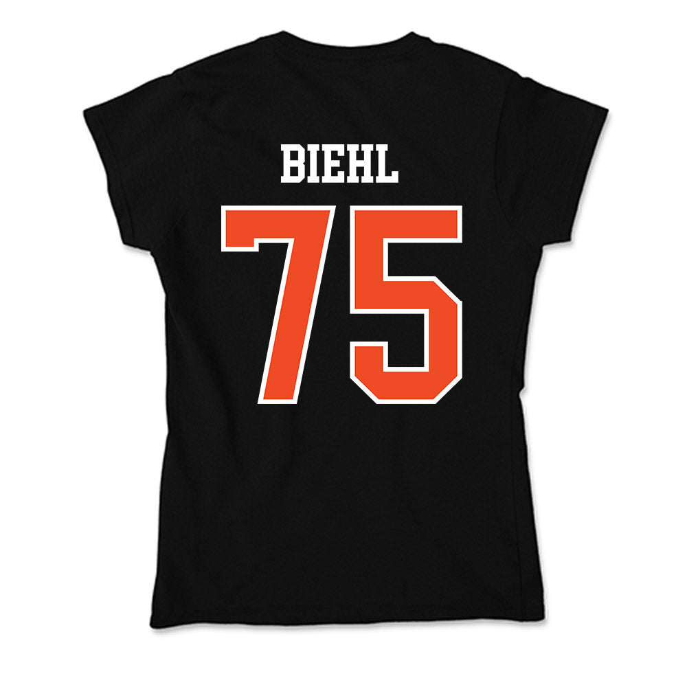 Virginia - NCAA Football : Dylan Biehl - Soft Style Women’s T-Shirt-1