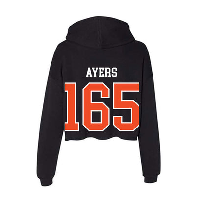 Virginia - NCAA Wrestling : Macon Ayers - Women's Crop Fleece Hoodie-1