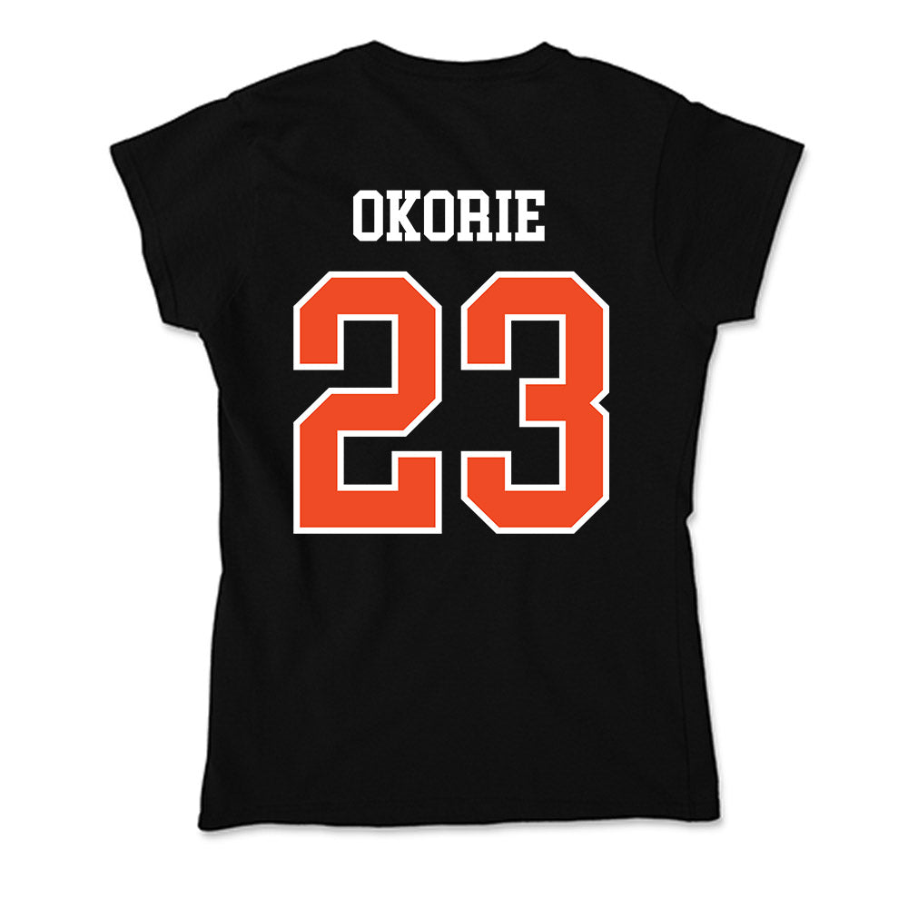 Virginia - NCAA Men's Soccer : David Okorie - Soft Style Women’s T-Shirt-1