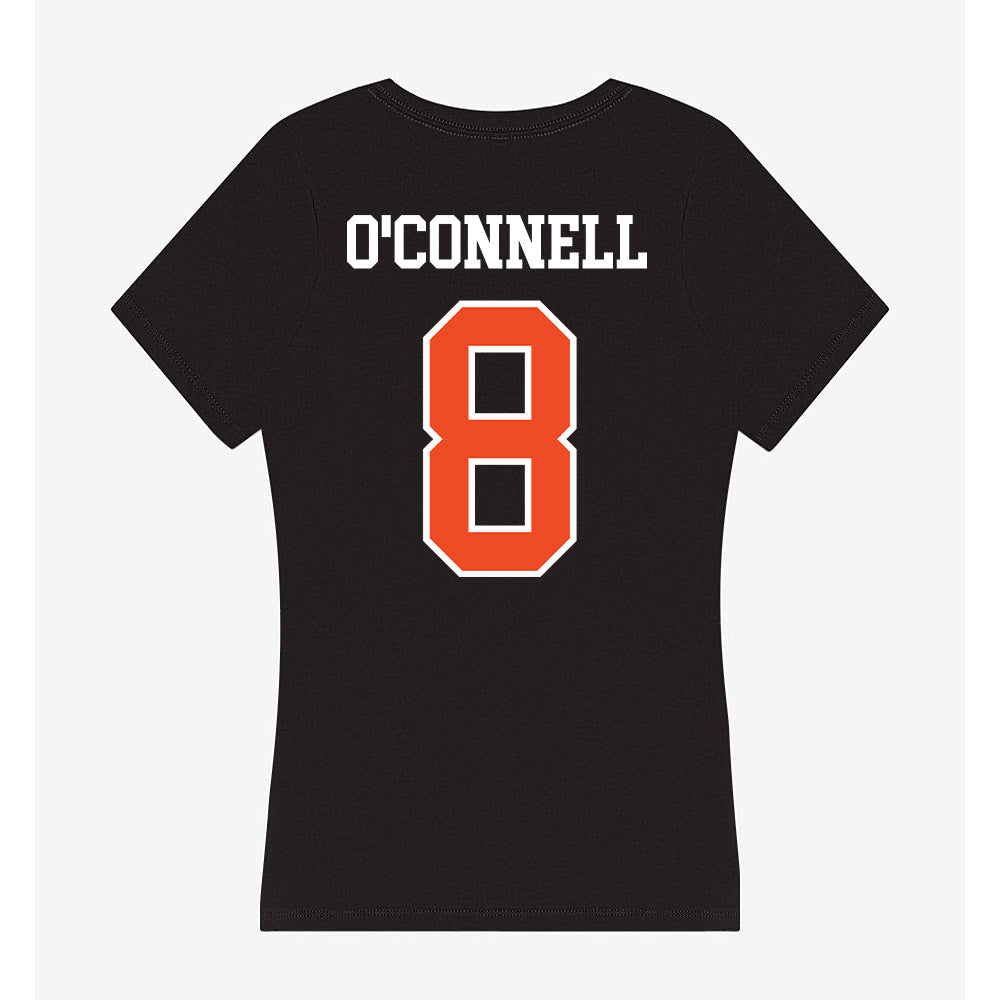 Virginia - NCAA Baseball : Thomas O'Connell - Women's V-Neck T-Shirt-1