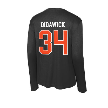 Virginia - NCAA Baseball : Harrison Didawick - Activewear Long Sleeve T-Shirt-1