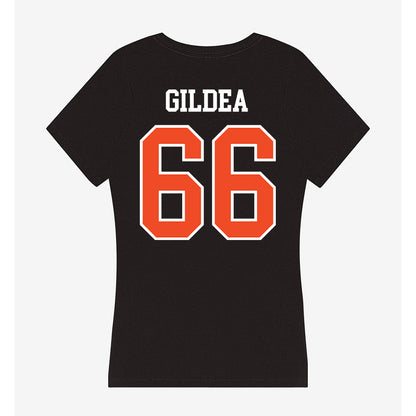 Virginia - NCAA Football : Michael Gildea - Women's V-Neck T-Shirt-1
