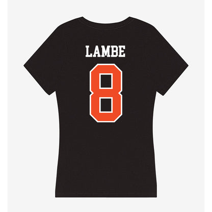 Virginia - NCAA Men's Soccer : Brendan Lambe - Women's V-Neck T-Shirt-1