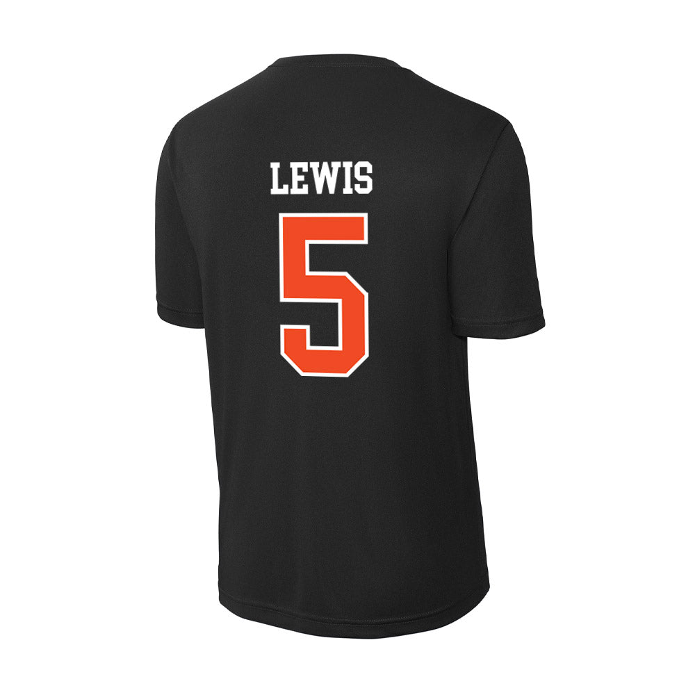 Virginia - NCAA Men's Basketball : Sam Lewis - Activewear T-Shirt-1