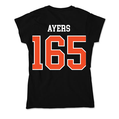 Virginia - NCAA Wrestling : Macon Ayers - Soft Style Women’s T-Shirt-1