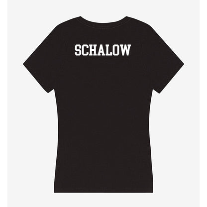 Virginia - NCAA Women's Swimming & Diving : Maggie Schalow - Women's V-Neck T-Shirt-1