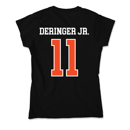 Virginia - NCAA Men's Lacrosse : James Deringer Jr. - Soft Style Women’s T-Shirt-1