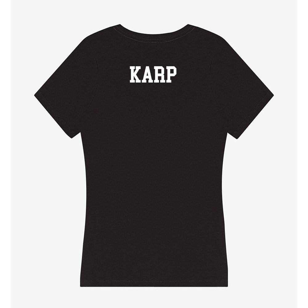 Virginia - NCAA Women's Swimming & Diving : Sienna Karp - Women's V-Neck T-Shirt-1