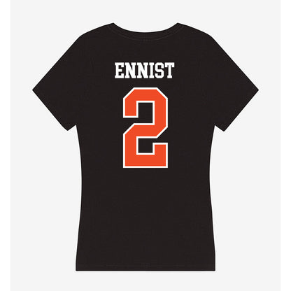 Virginia - NCAA Women's Volleyball : Reagan Ennist - Women's V-Neck T-Shirt-1