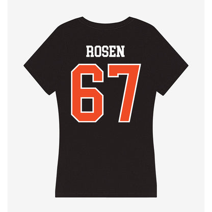 Virginia - NCAA Football : Will Rosen - Women's V-Neck T-Shirt-1