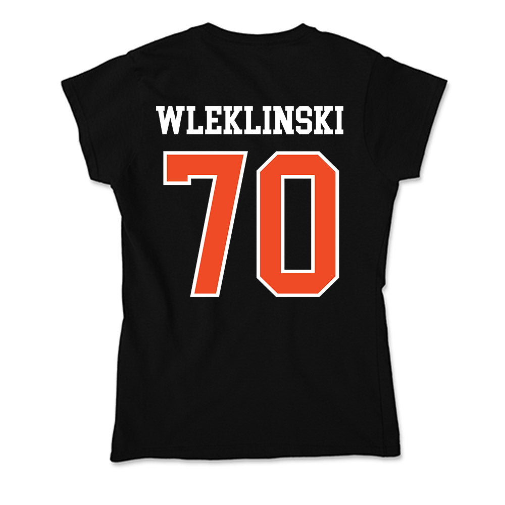 Virginia - NCAA Football : Dane Wleklinski - Soft Style Women’s T-Shirt-1