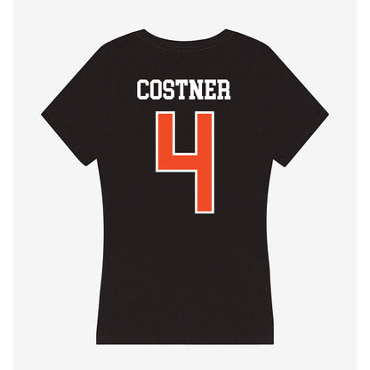Virginia - NCAA Football : Corey Costner - Women's V-Neck T-Shirt-1