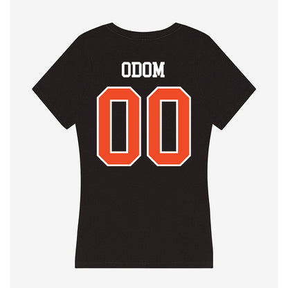 Virginia - NCAA Men's Basketball : Owen Odom - Women's V-Neck T-Shirt-1