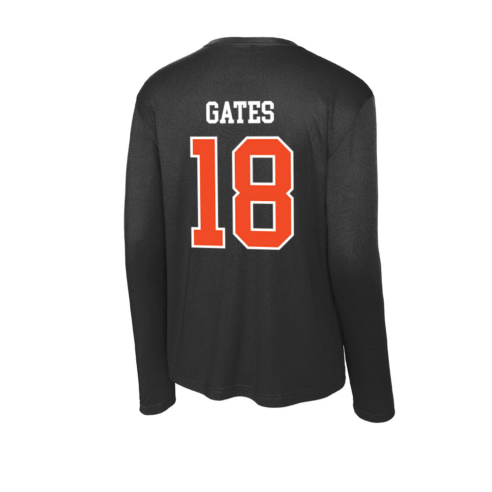 Virginia - NCAA Women's Volleyball : Skyler Gates - Activewear Long Sleeve T-Shirt-1