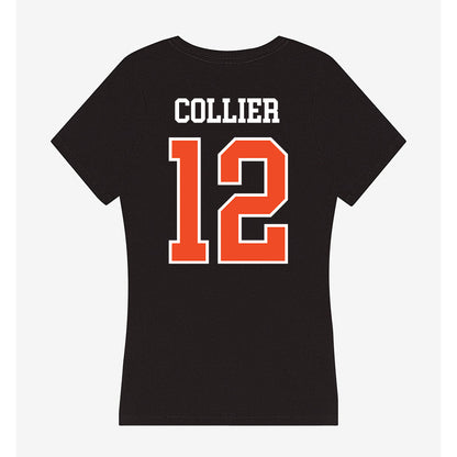 Virginia - NCAA Women's Soccer : Aniyah Collier - Women's V-Neck T-Shirt-1