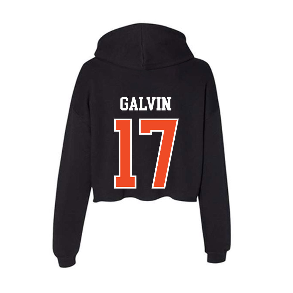 Virginia - NCAA Women's Soccer : Tatum Galvin - Women's Crop Fleece Hoodie-1