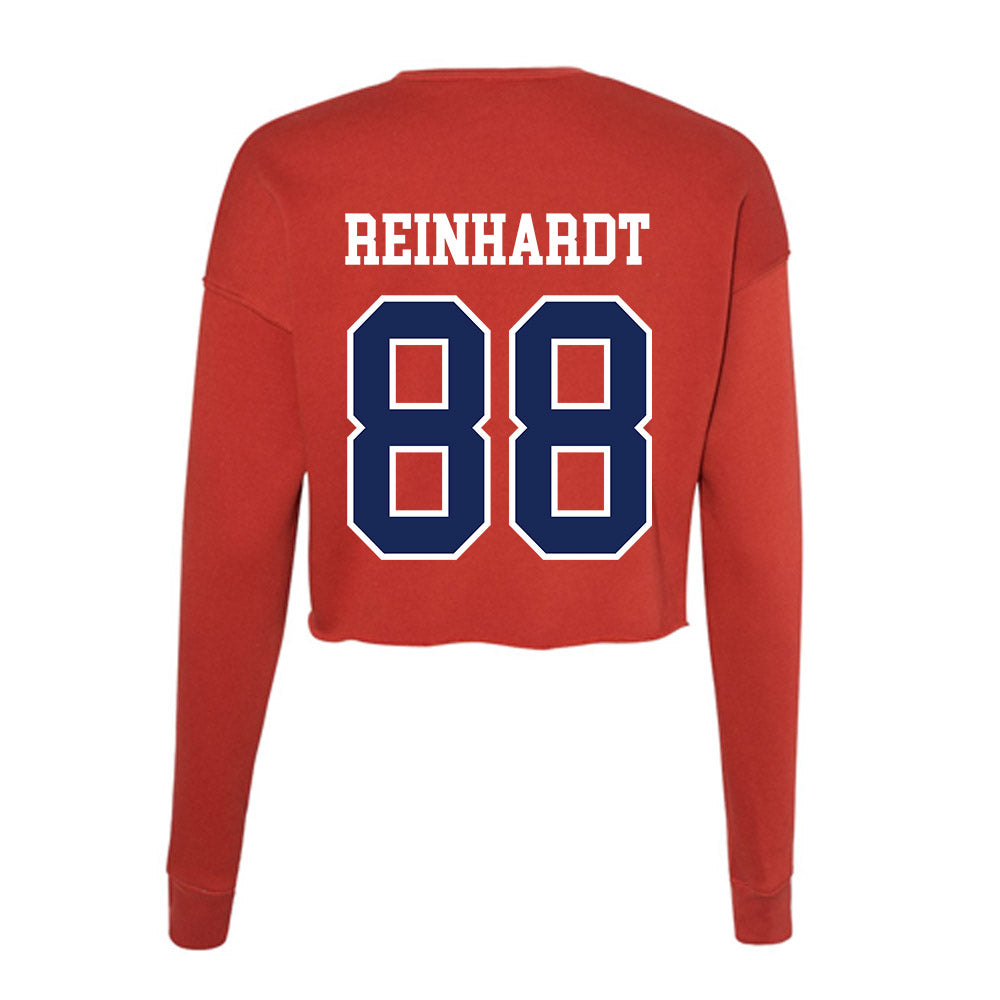 Arizona - NCAA Women's Soccer : Whitney Reinhardt - Classic Shersey Women's Cropped Crew Fleece-1