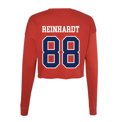Arizona - NCAA Women's Soccer : Whitney Reinhardt - Classic Shersey Women's Cropped Crew Fleece-1