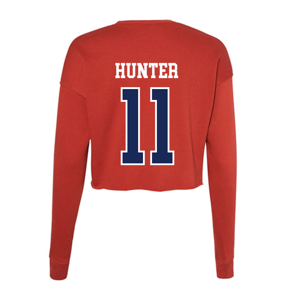 Arizona - NCAA Football : Gavin Hunter - Classic Shersey Women's Cropped Crew Fleece-1
