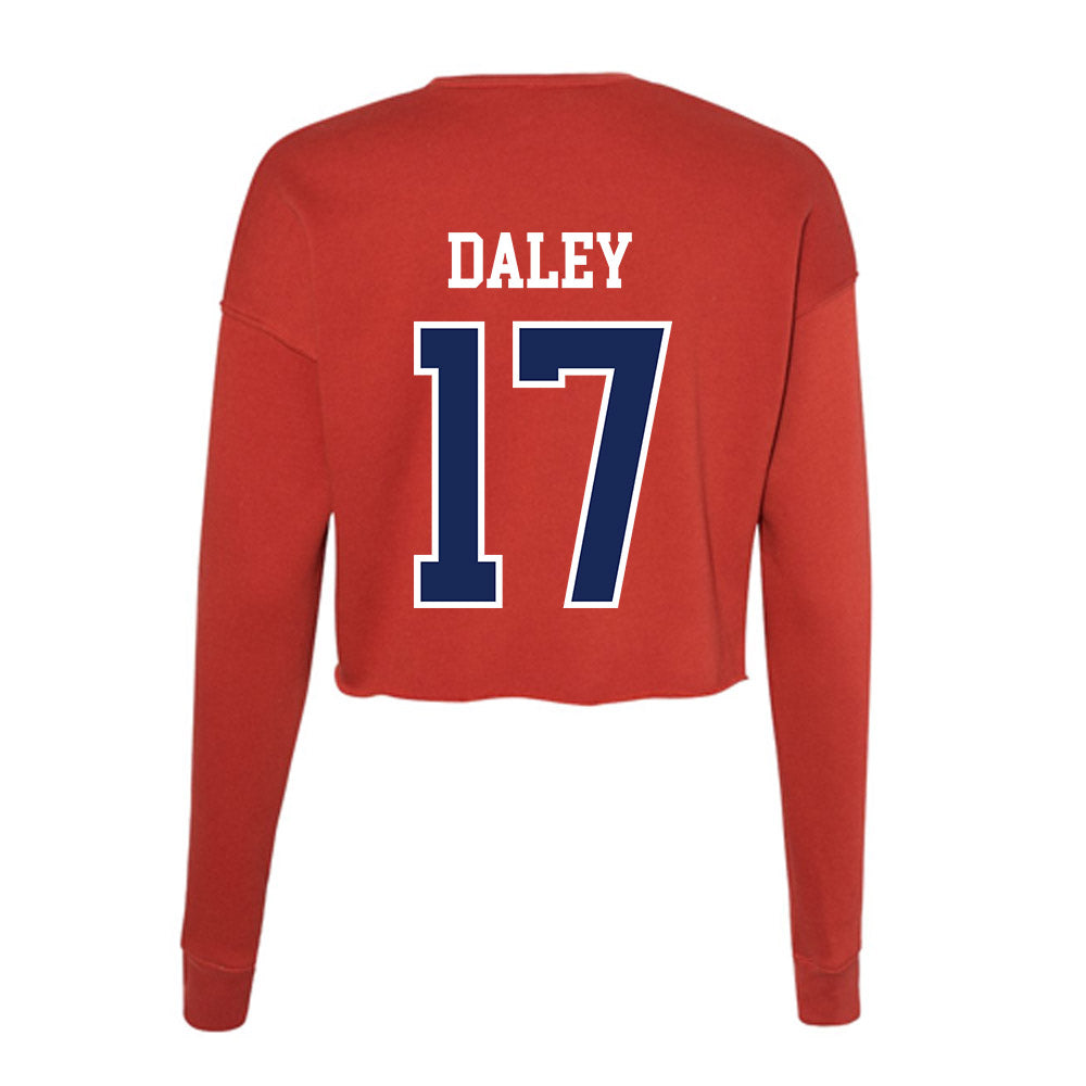 Arizona - NCAA Softball : Molli Daley - Women's Cropped Crew Fleece-1
