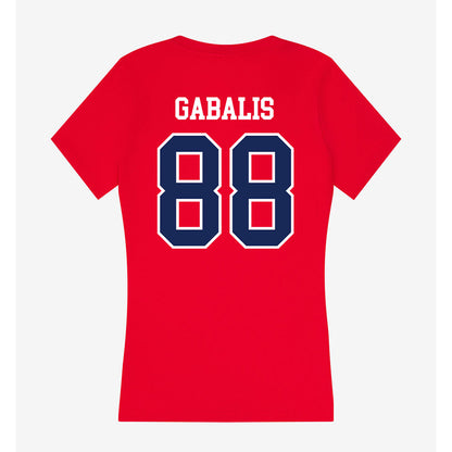 Arizona - NCAA Football : Henry Gabalis - Women's V-Neck T-Shirt-1