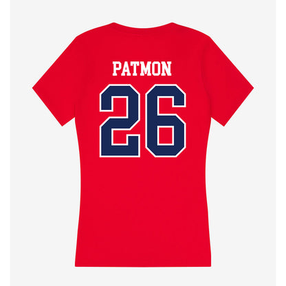 Arizona - NCAA Football : Coleman Patmon - Women's V-Neck T-Shirt-1