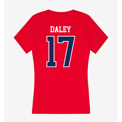Arizona - NCAA Softball : Molli Daley - Women's V-Neck T-Shirt-1