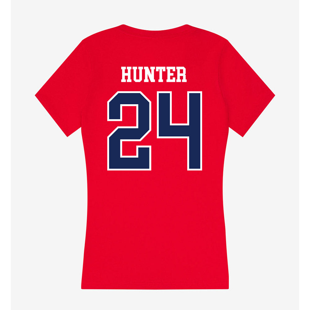 Arizona - NCAA Football : Gavin Hunter - Women's V-Neck T-Shirt-1