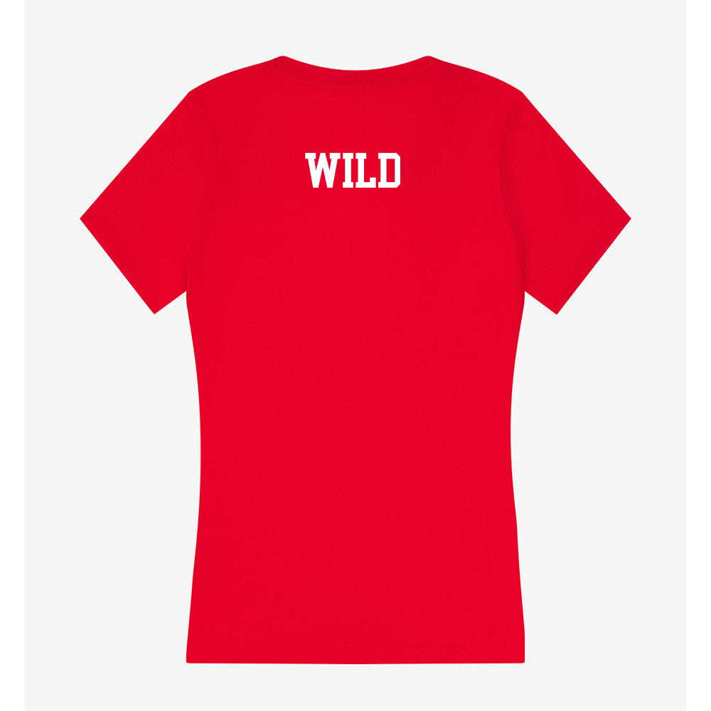 Arizona - NCAA Softball : Anyssa Wild - Women's V-Neck T-Shirt-1
