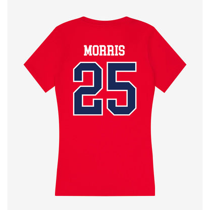 Arizona - NCAA Women's Basketball : Aliyahna Morris - Classic Shersey Women's V-Neck T-Shirt-1