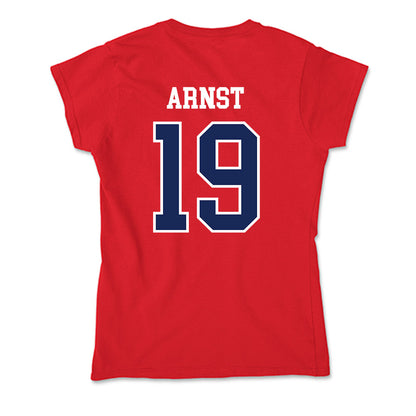 Arizona - NCAA Women's Soccer : Marissa Arnst - Soft Style Women’s T-Shirt-1