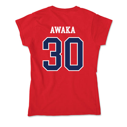 Arizona - NCAA Men's Basketball : Tobe Awaka - Soft Style Women’s T-Shirt-1