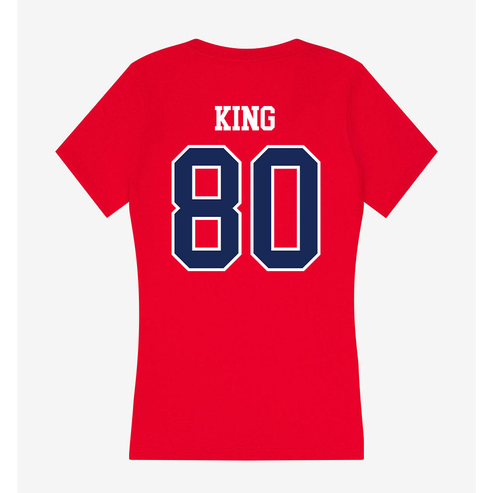 Arizona - NCAA Football : Shane King - Women's V-Neck T-Shirt-1