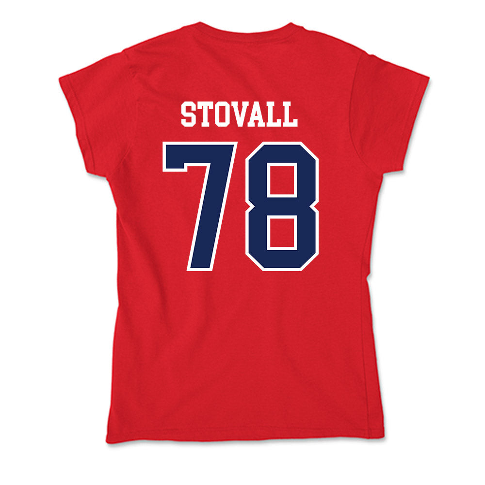 Arizona - NCAA Football : Grayson Stovall - Soft Style Women’s T-Shirt-1