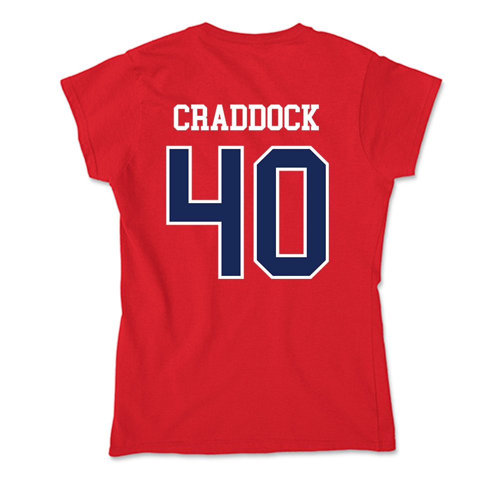Arizona - NCAA Football : Brandon Craddock - Soft Style Women’s T-Shirt-1