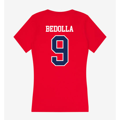 Arizona - NCAA Women's Soccer : Jessica Bedolla - Women's V-Neck T-Shirt-1