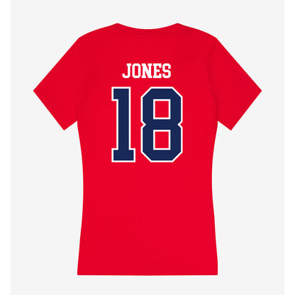 Arizona - NCAA Football : Carter Jones - Women's V-Neck T-Shirt-1