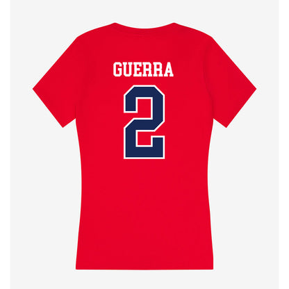 Arizona - NCAA Baseball : Ethan Guerra - Women's V-Neck T-Shirt-1