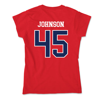 Arizona - NCAA Football : Victory Johnson - Soft Style Women’s T-Shirt-1