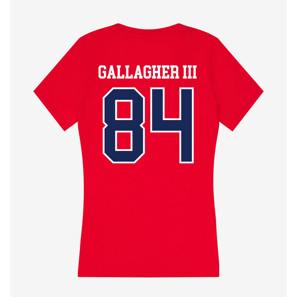 Arizona - NCAA Football : Rodney Gallagher III - Women's V-Neck T-Shirt-1