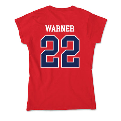 Arizona - NCAA Women's Soccer : Amiya Warner - Soft Style Women’s T-Shirt-1