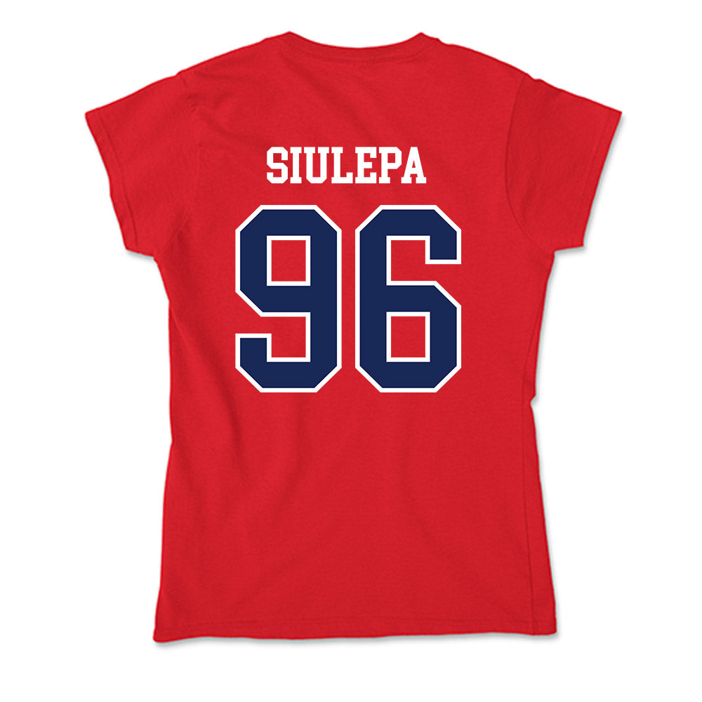 Arizona - NCAA Football : Zac Siulepa - Soft Style Women’s T-Shirt-1