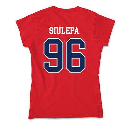 Arizona - NCAA Football : Zac Siulepa - Soft Style Women’s T-Shirt-1