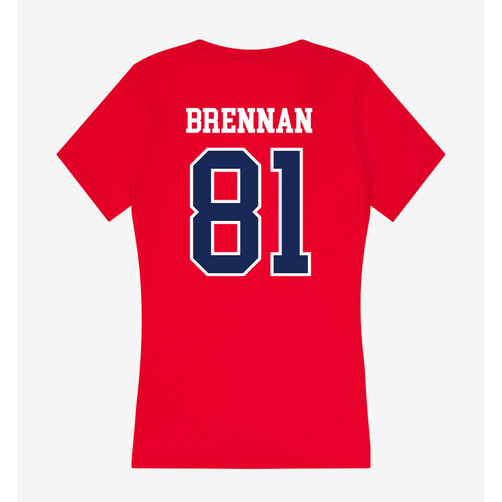 Arizona - NCAA Football : Scotty Brennan - Women's V-Neck T-Shirt-1