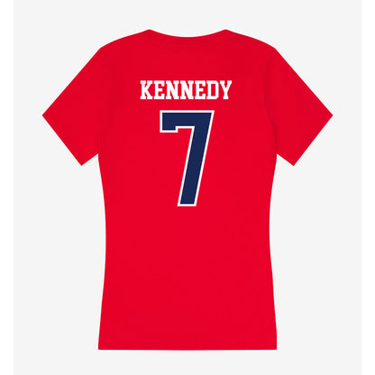 Arizona - NCAA Football : Chase Kennedy - Women's V-Neck T-Shirt-1