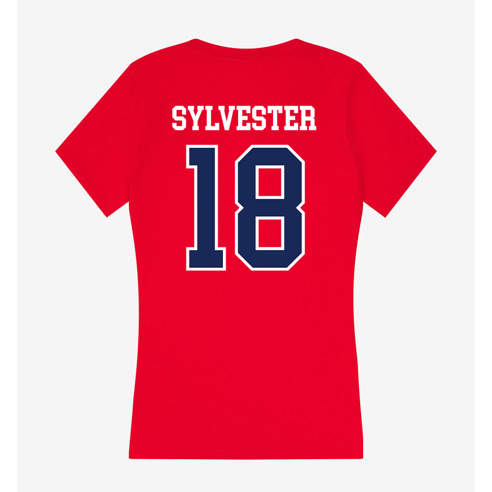 Arizona - NCAA Baseball : Beau Sylvester - Classic Shersey Women's V-Neck T-Shirt-1